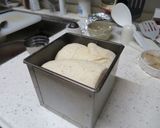 オーブンで焼く牛乳食パン(食事パン)作り方16写真