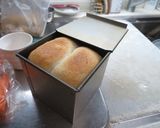 オーブンで焼く牛乳食パン(食事パン)作り方18写真