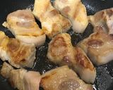 厚切り大根と豚肉のオイスターソース煮作り方2写真
