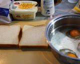 フレンチトーストサンドイッチ作り方1写真