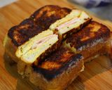 フレンチトーストサンドイッチ作り方14写真