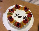 リースのような〜クリスマスケーキ作り方6写真