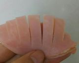 お弁当用！飾り花の作り方！作り方1写真