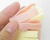 お弁当用！飾り花の作り方！作り方3写真