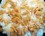 ホタテの干し貝柱と大根の炊き込みご飯♪作り方5写真