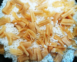 ホタテの干し貝柱と大根の炊き込みご飯♪作り方5写真
