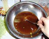 アツアツのうどん☆もんじゃ☆作り方5写真