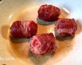 焼肉のたれで簡単！肉巻きおにぎり作り方3写真