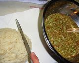 アツアツのうどん☆もんじゃ☆作り方6写真