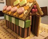 2017 クリスマス お菓子の家作り方21写真