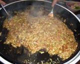 アツアツのうどん☆もんじゃ☆作り方9写真