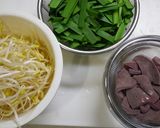 簡単！レバニラもやし☆オイバタ風味作り方1写真