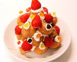 超簡単火も使わない即席クリスマスケーキ♡作り方3写真