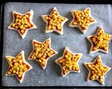 星のピザ☆クリスマス☆パーティー☆HB作り方5写真