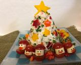 簡単！ポテトサラダDEクリスマスツリー♪作り方11写真