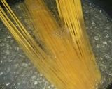 きのこの明太子クリームパスタ作り方2写真