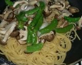 きのこの明太子クリームパスタ作り方5写真