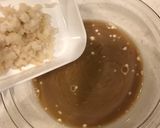 免疫力向上！おろし蓮根入、もんじゃ焼き！作り方4写真