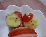 ミニトマトとジャガイモのサンタさん作り方6写真