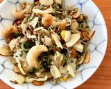 美味しくミネラル補給！じゃこナッツご飯。作り方4写真