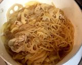 蓮根⁂すき焼き作り方8写真