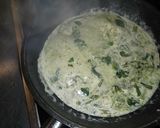 かぶの葉クリームソースのパスタ作り方4写真