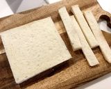 食パンで簡単☆クリスマスツリーピザ作り方1写真