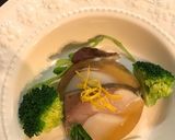 燻製の鰤と帆立の柚子ゼリー寄せ作り方11写真