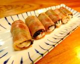 梅つくねのベーコン巻き作り方6写真