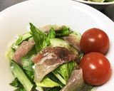 セロリときゅうりの生ハムサラダ作り方3写真
