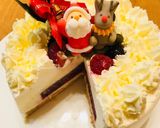 クリスマス レアチーズケーキ作り方14写真