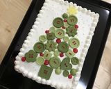 超簡単！ボタンのチョコで手芸風ケーキ作り方10写真