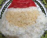 クリスマスに♡手巻き寿司にサンタ酢飯作り方7写真