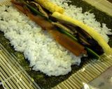 ♬お好きなネタで巻き寿司♬作り方6写真