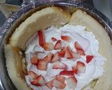 クリスマスホワイトドームケーキ作り方7写真