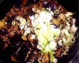 茄子と挽肉の味噌炒め作り方6写真