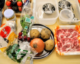 豚肉のクリームソースジャガイモのもちもち作り方1写真