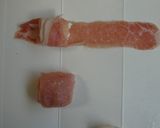 肉巻きモッツァレラチーズのケチャマヨ炒め作り方3写真