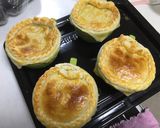 クリスマスリース風ポットパイ作り方5写真
