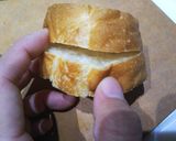 ハムチーズ フレンチトースト作り方1写真
