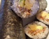 みんな大好き♪　マヨそぼろ海苔巻き作り方6写真