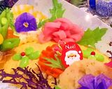 フラワーオムライス★クリスマス弁当作り方3写真