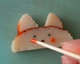 キャラ弁・デコ弁にも＊蒲鉾飾り切り＊いぬ作り方7写真