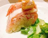 コンビニアレンジ☆クリスマスリース寿司☆作り方7写真