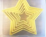 星型で★ホワイトツリーケーキ★作り方1写真