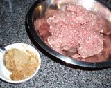 味噌がミソ！具沢山　肉団子汁作り方2写真