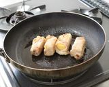 さつまいもの豚肉巻き作り方4写真