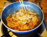 「湯豆腐のきのこ餡」作り方6写真