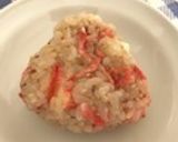 ✿小エビとチーズのおにぎり✿作り方7写真