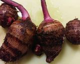 八頭(丸系八頭)の唐揚げ作り方1写真